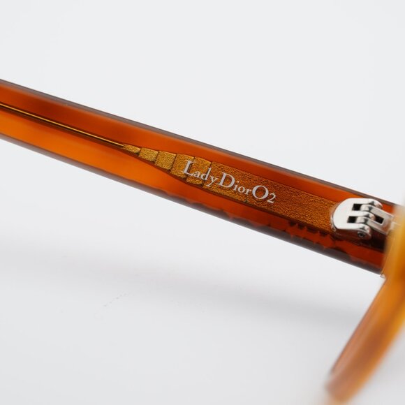 Dior LADYDIORO 2 0SX7 00 Eyeglasses Havana 53mm Rectangle Frame - Picture 6 of 10